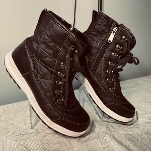 ❄️ Weatherproof Women’s Winter Boots | Size 7 | Faux Fur Lined | Black Quilted